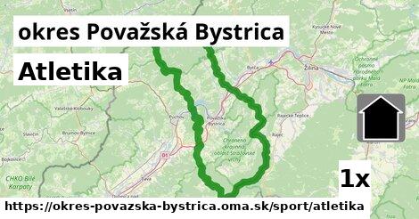 Atletika, okres Považská Bystrica