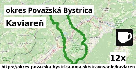 Kaviareň, okres Považská Bystrica