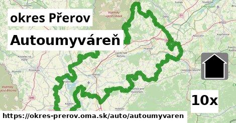 Autoumyváreň, okres Přerov