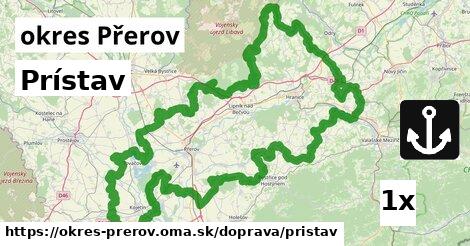 prístav v okres Přerov