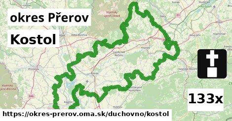 Kostol, okres Přerov