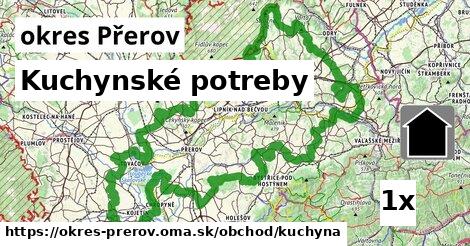 Kuchynské potreby, okres Přerov