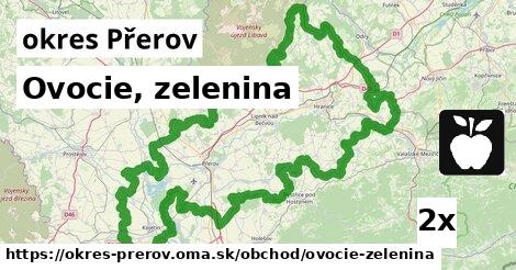 Ovocie, zelenina, okres Přerov