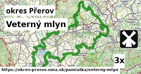 Veterný mlyn, okres Přerov