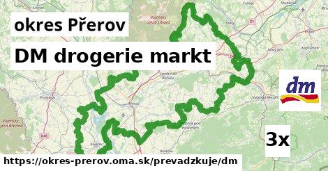 DM drogerie markt, okres Přerov