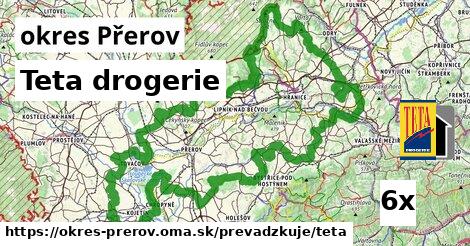 Teta drogerie, okres Přerov