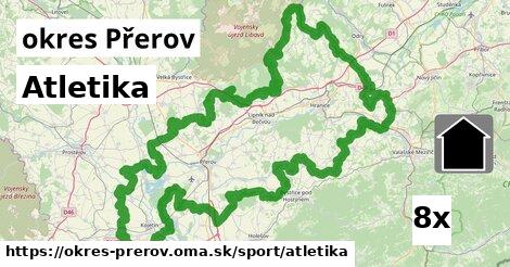 Atletika, okres Přerov