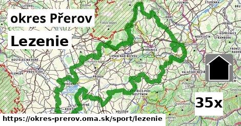 lezenie v okres Přerov