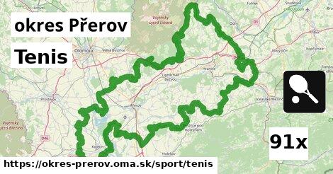 Tenis, okres Přerov