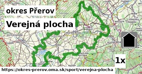 verejná plocha v okres Přerov