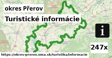 Turistické informácie, okres Přerov