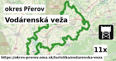 Vodárenská veža, okres Přerov