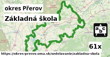 Základná škola, okres Přerov