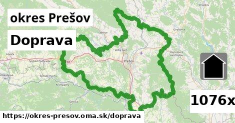 doprava v okres Prešov