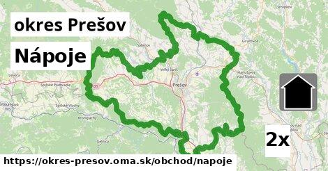 Nápoje, okres Prešov