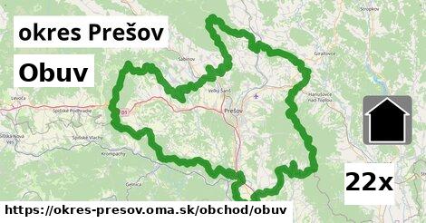 Obuv, okres Prešov