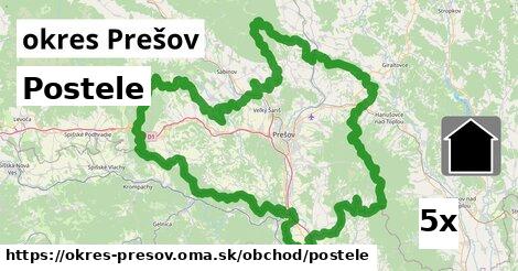 Postele, okres Prešov