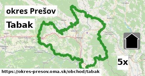 Tabak, okres Prešov