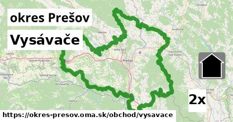 Vysávače, okres Prešov