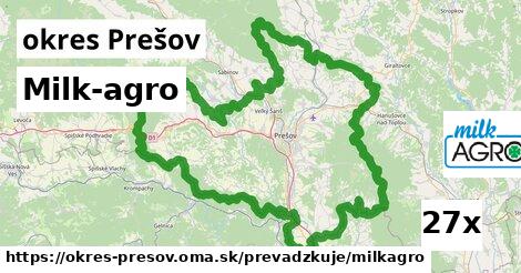Milk-agro, okres Prešov