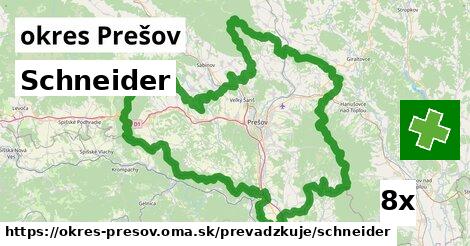Schneider, okres Prešov