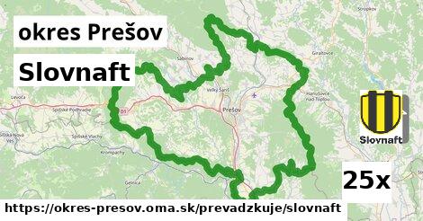 Slovnaft, okres Prešov
