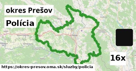 Polícia, okres Prešov