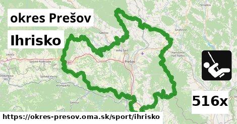 Ihrisko, okres Prešov