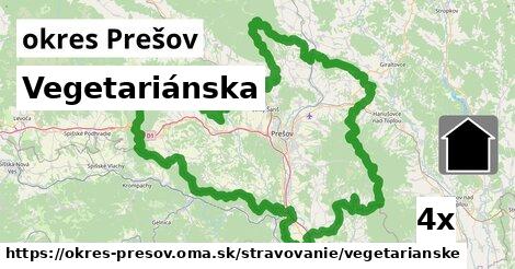 vegetariánska v okres Prešov