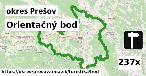 Orientačný bod, okres Prešov