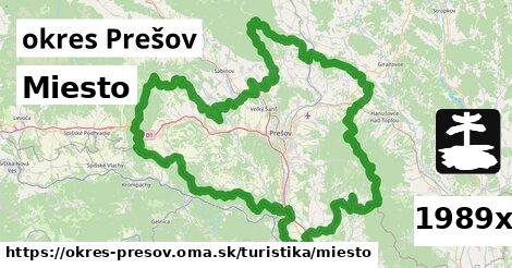 Miesto, okres Prešov