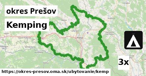 Kemping, okres Prešov