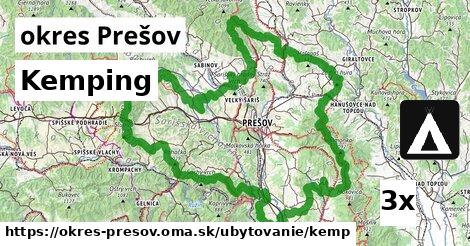 Kemping, okres Prešov