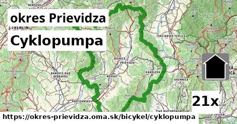 cyklopumpa v okres Prievidza