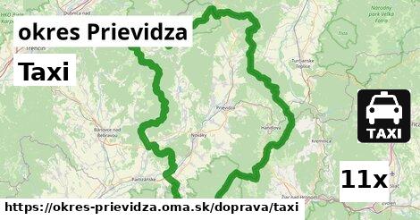 Taxi, okres Prievidza