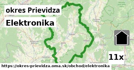 Elektronika, okres Prievidza