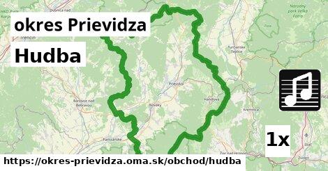 Hudba, okres Prievidza