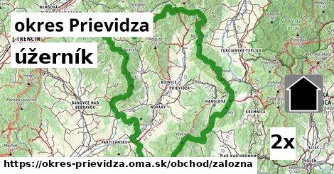 úžerník, okres Prievidza