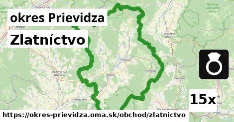 Zlatníctvo, okres Prievidza