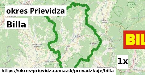 Billa, okres Prievidza