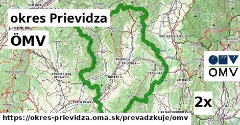 ÖMV, okres Prievidza