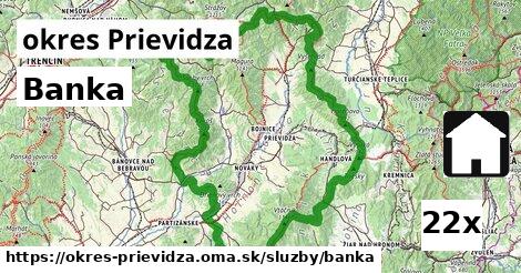 banka v okres Prievidza