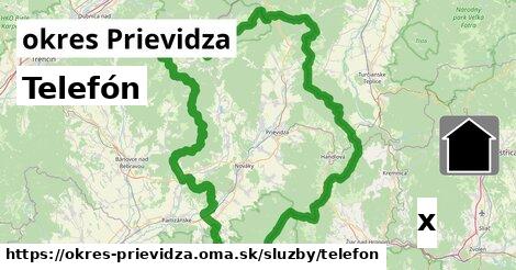 Telefón, okres Prievidza