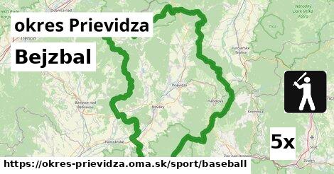 bejzbal v okres Prievidza