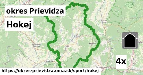 Hokej, okres Prievidza