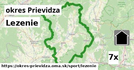 Lezenie, okres Prievidza