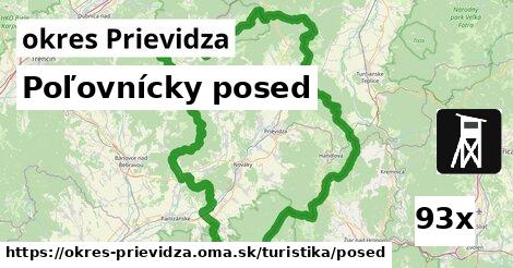 Poľovnícky posed, okres Prievidza