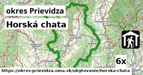 Horská chata, okres Prievidza