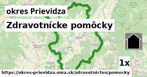 Zdravotnícke pomôcky, okres Prievidza