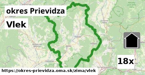 Vlek, okres Prievidza